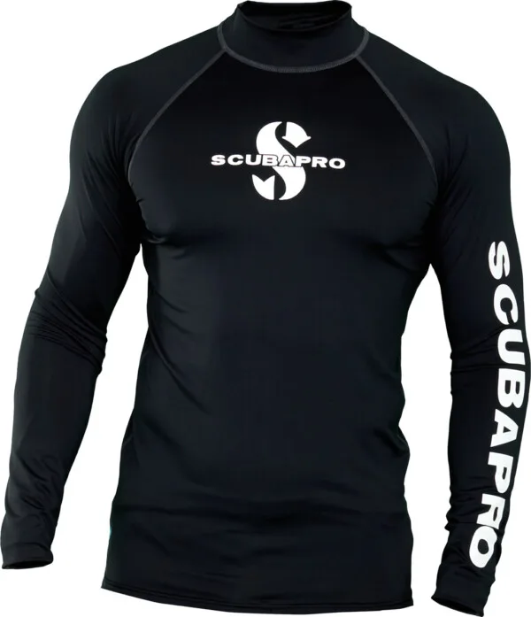 RASH GUARDS – moški – dolgi rokav UPF UV zaščitna oblačila SCUBA.si