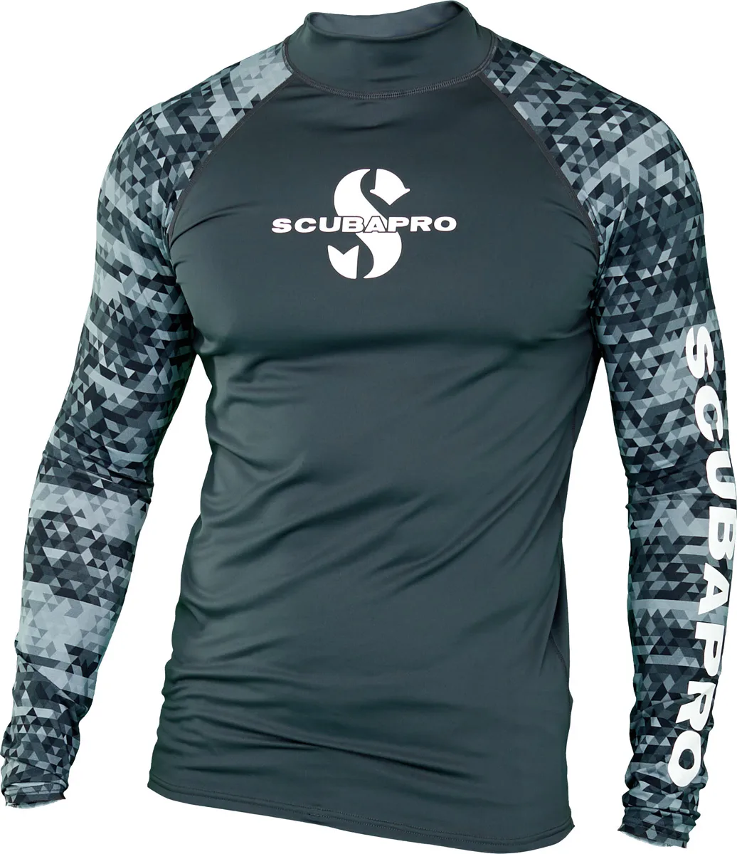 RASH GUARDS – moški – dolgi rokav UPF UV zaščitna oblačila SCUBA.si